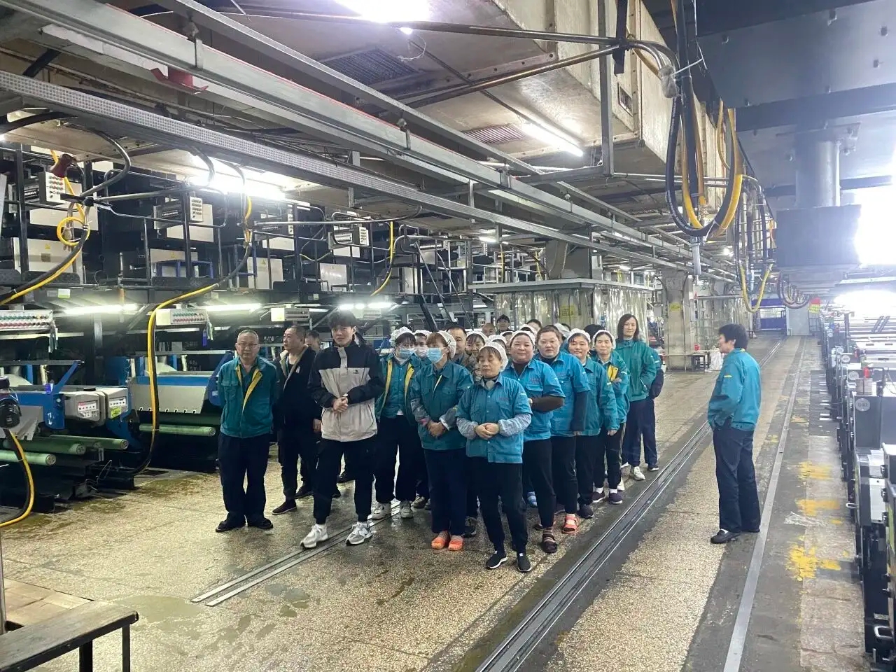 Changshu polyester fövqəladə evakuasiya təlimi keçirir